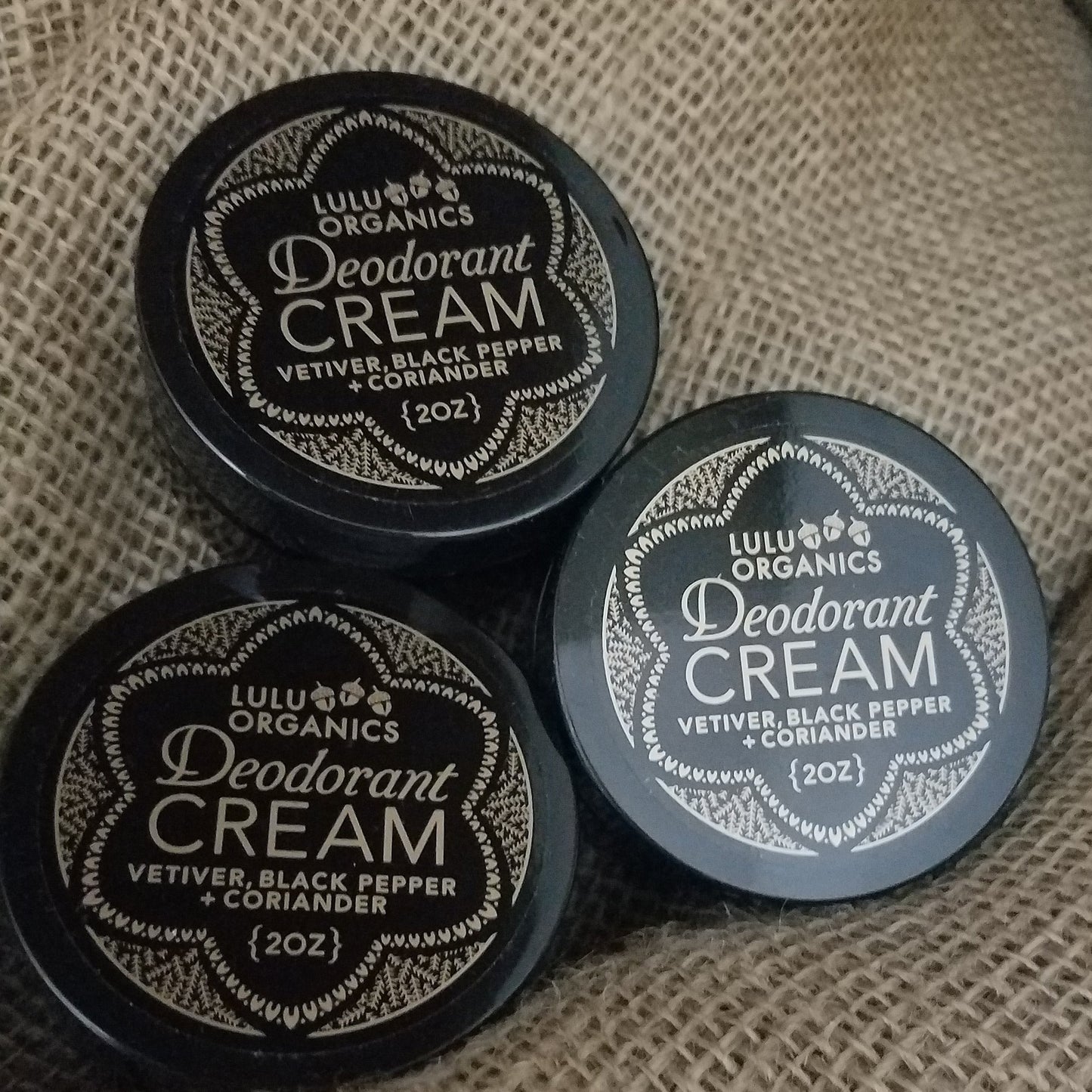 Vetiver, Black Pepper, Coriander Cream Deodorant