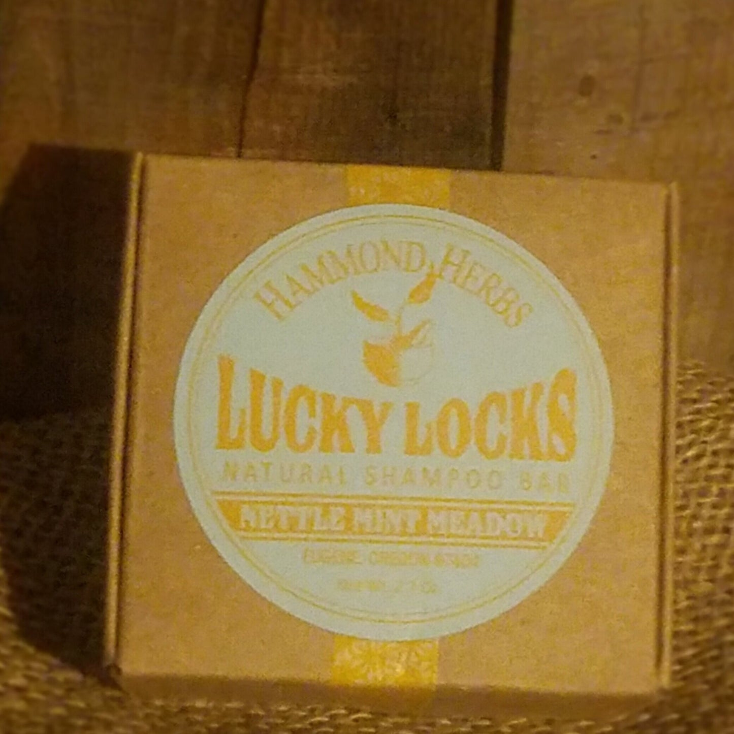 Lucky Locks Shampoo Bar - Nettle Mint