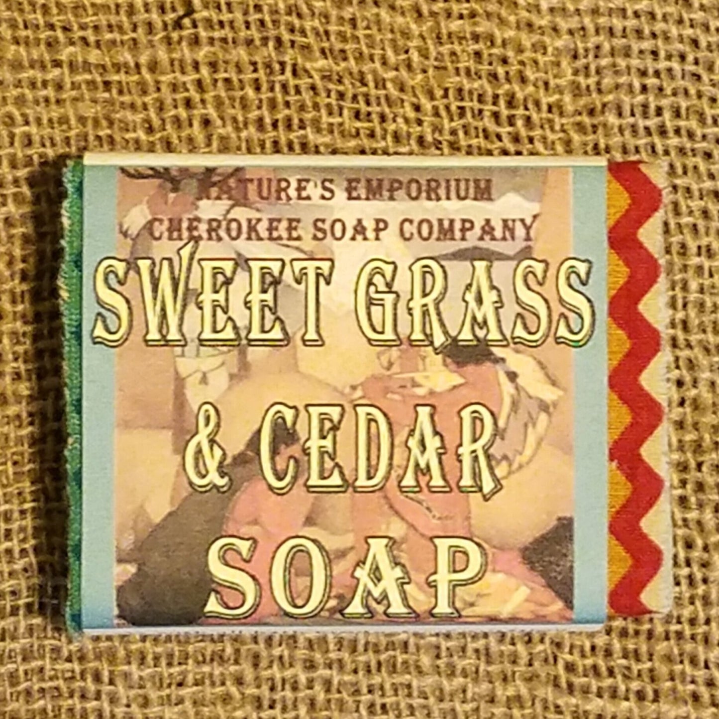 Sweetgrass & Cedar Soap