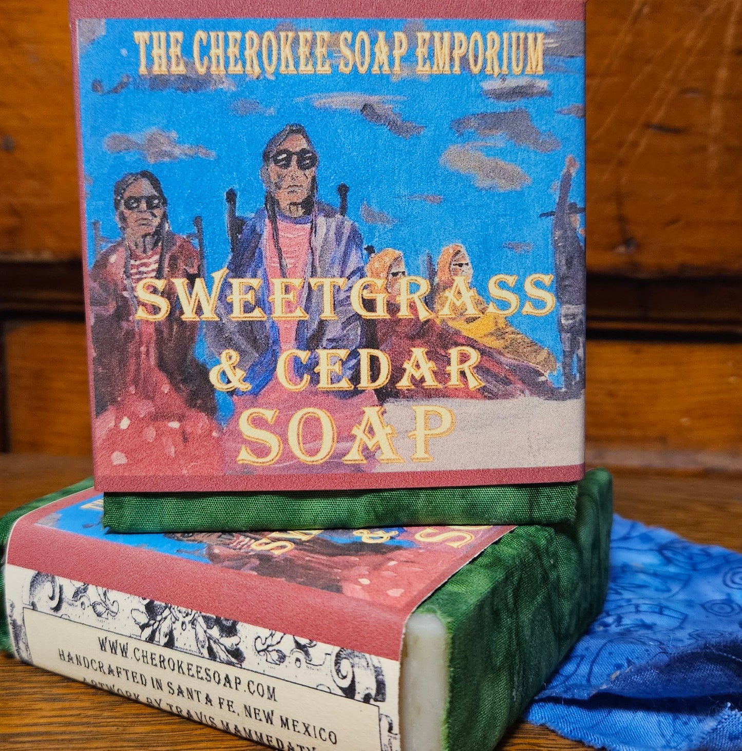 Sweetgrass & Cedar Soap