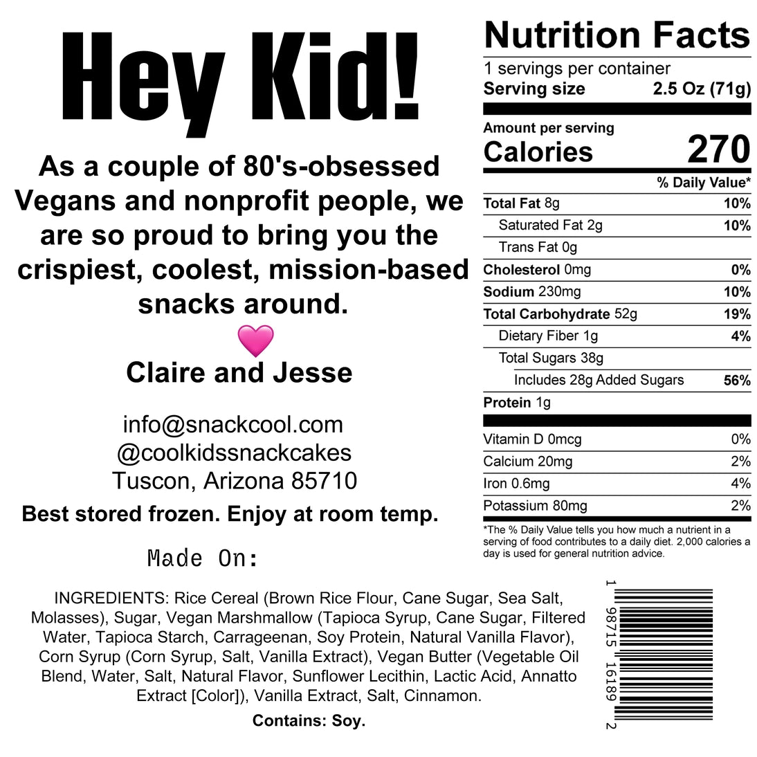 Churro Krispie Treat