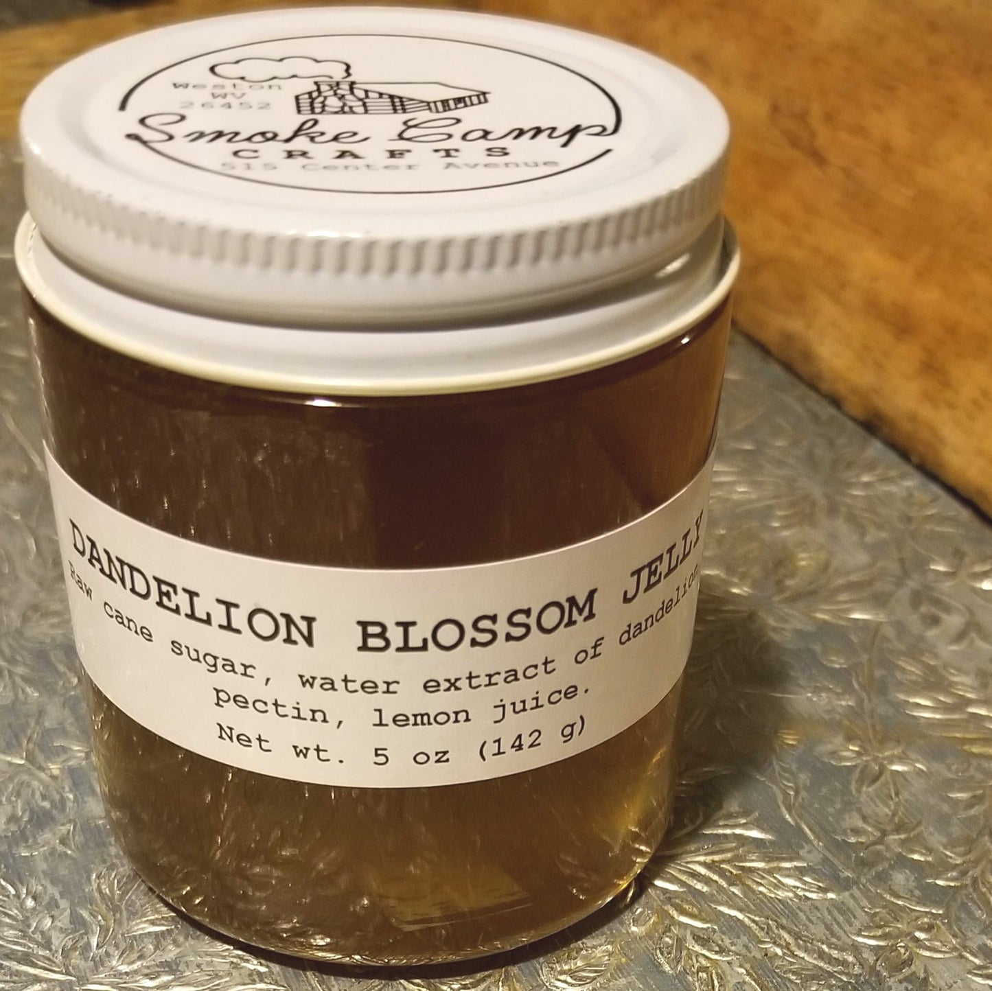 Gelatina de flor de diente de león