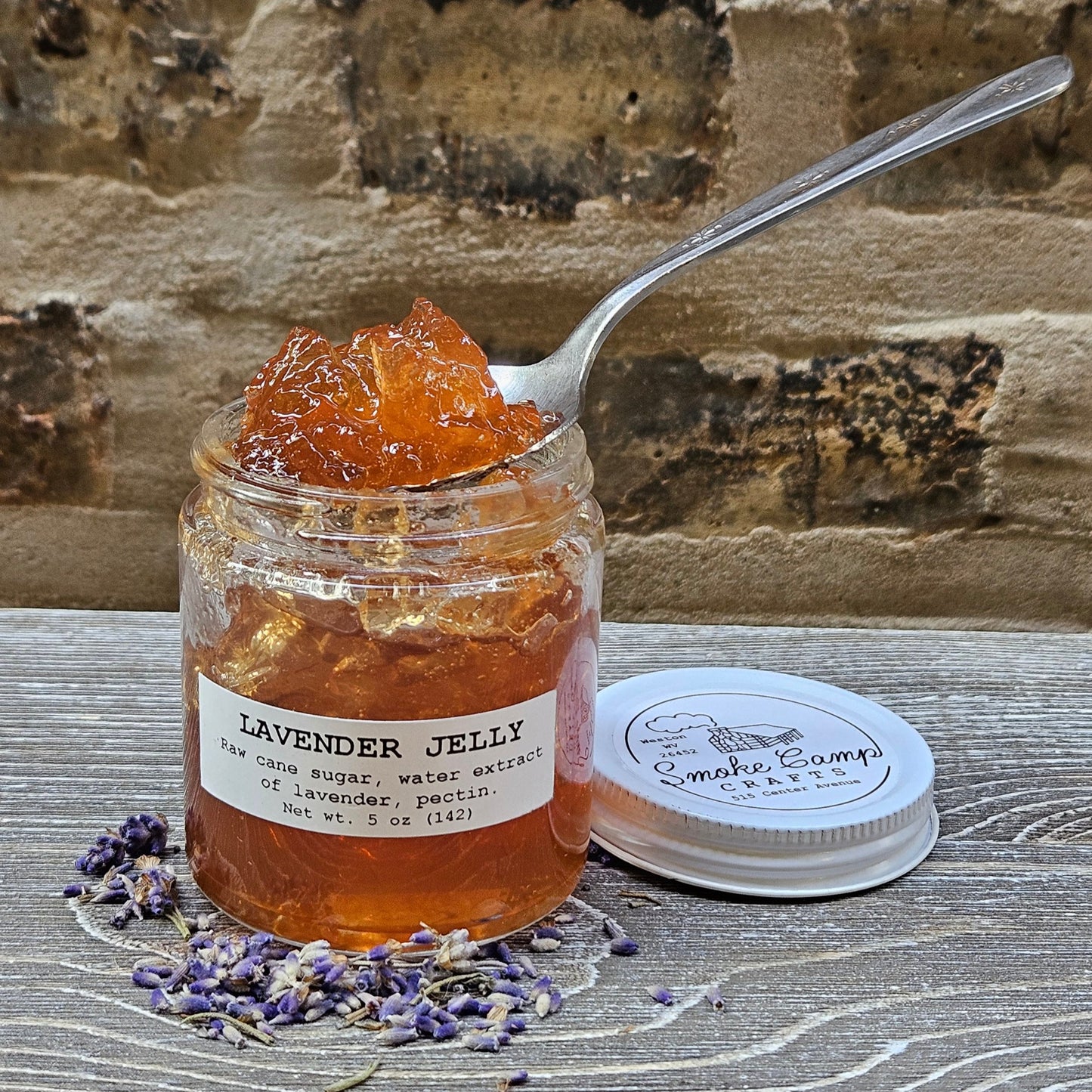 Gelatina de lavanda