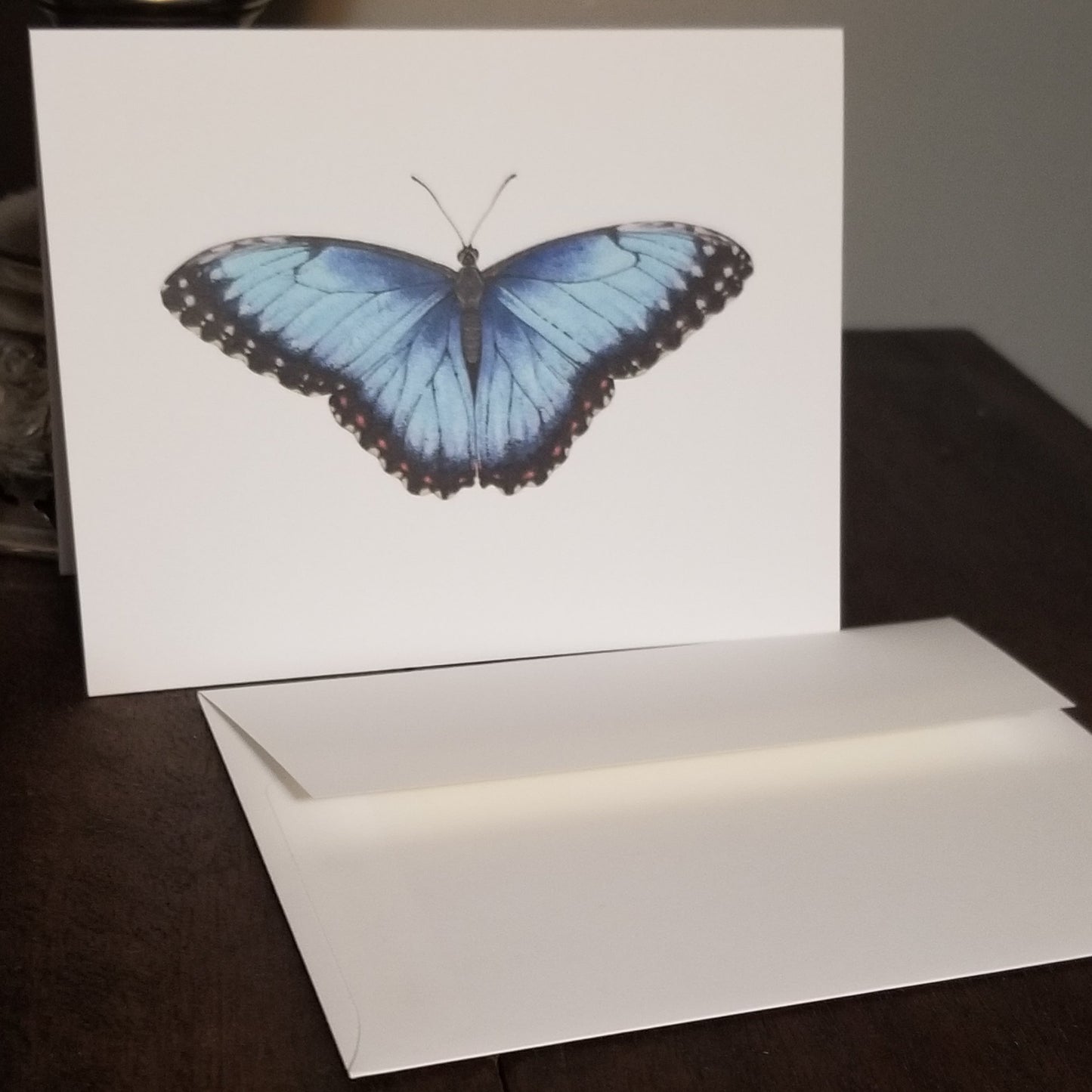 Blue Morpho Card