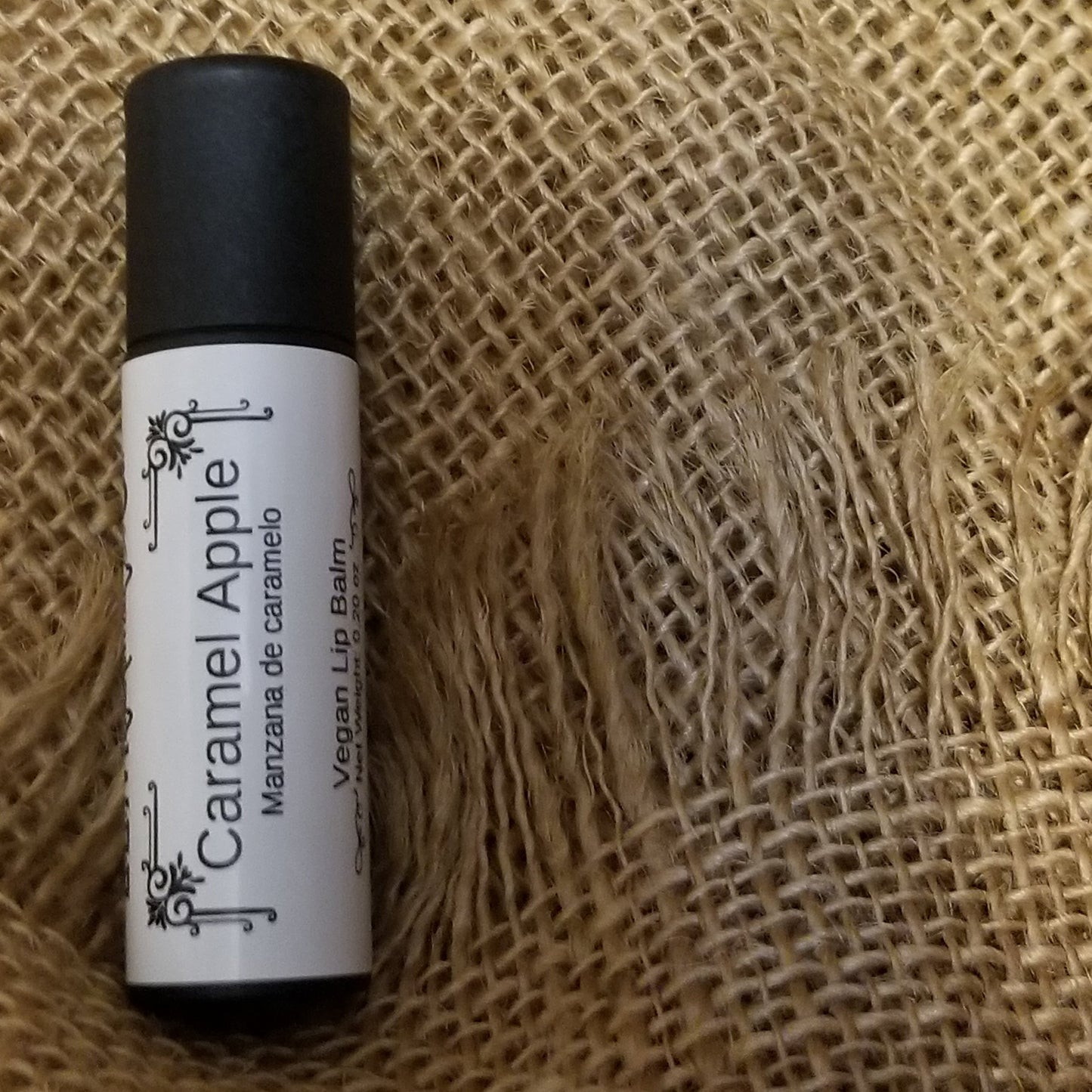 Bálsamo labial de manzana y caramelo