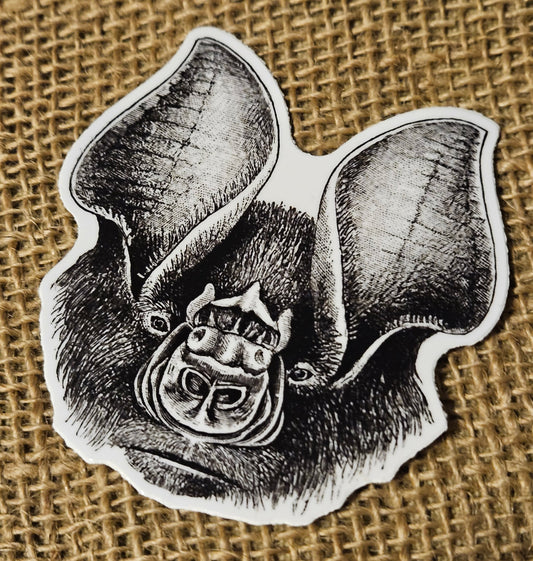 Leaf Nosed Bat Sticker