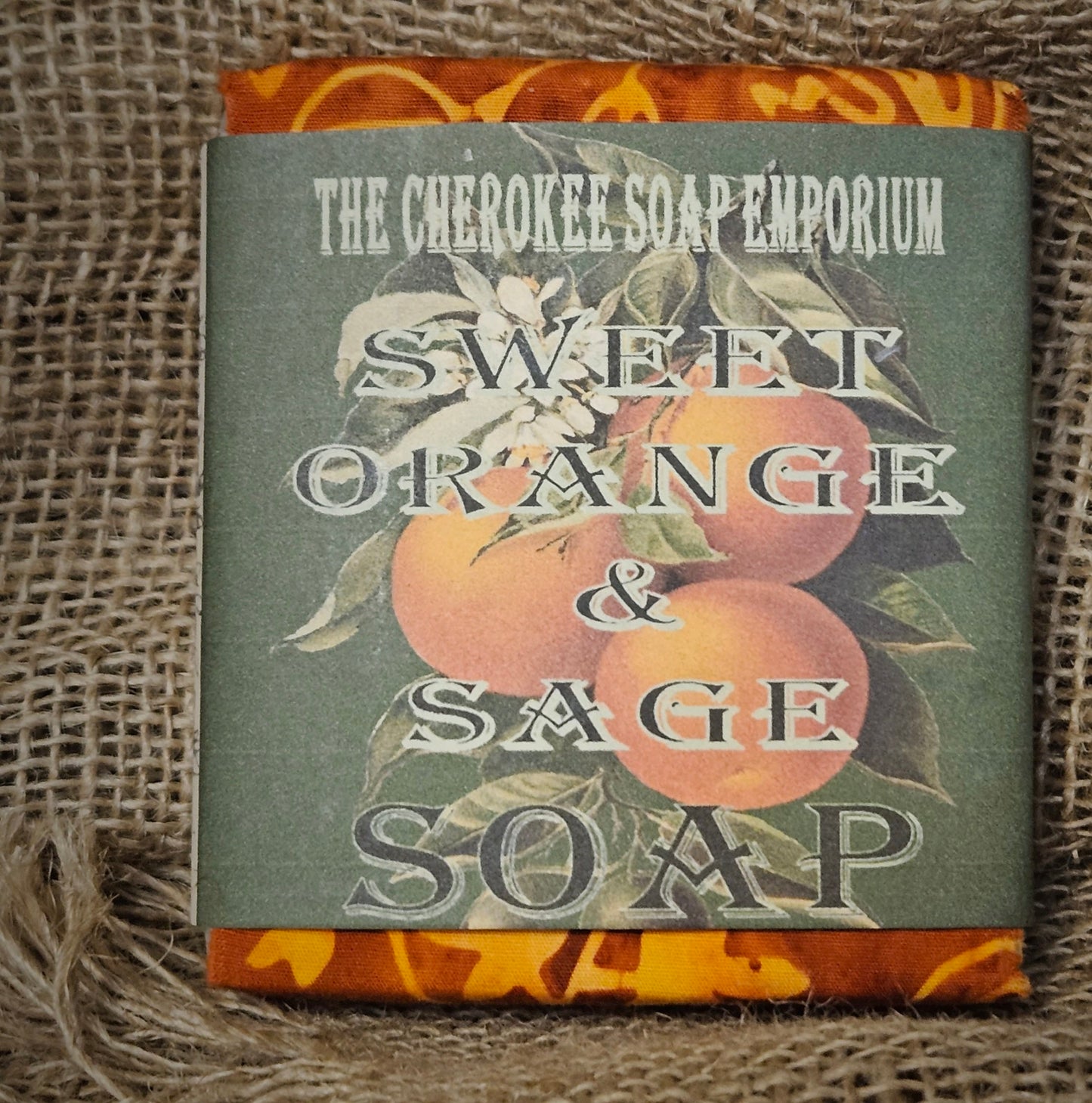 Savon à l'orange douce et à la sauge