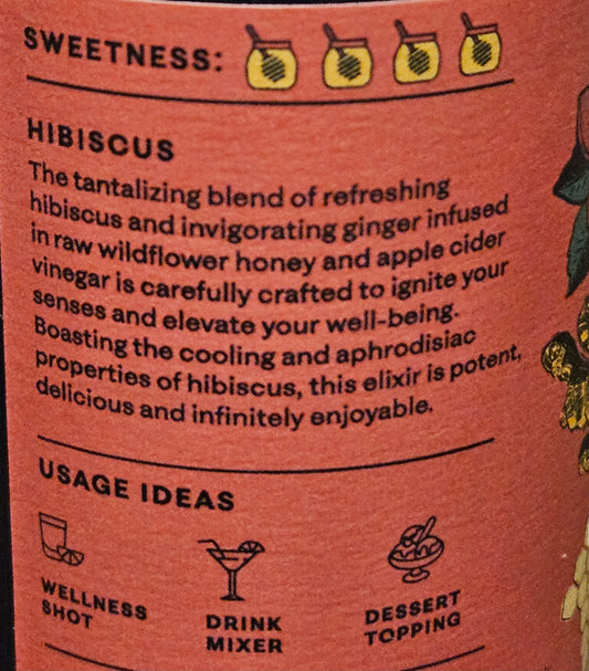 Hibiscus Ginger Wellness Tonic