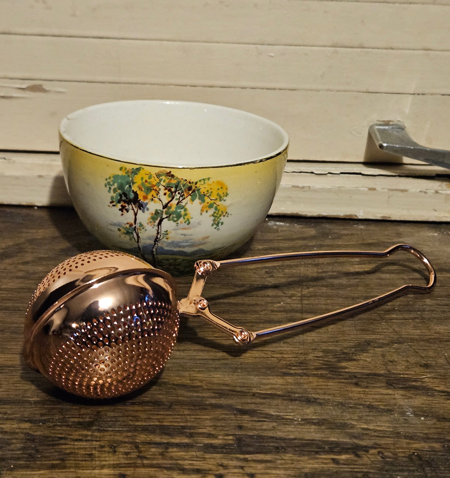 Rose Gold Ball Tea Infuser