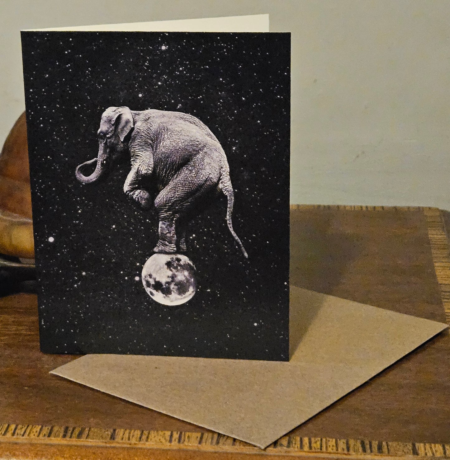 Elephant Moon Card