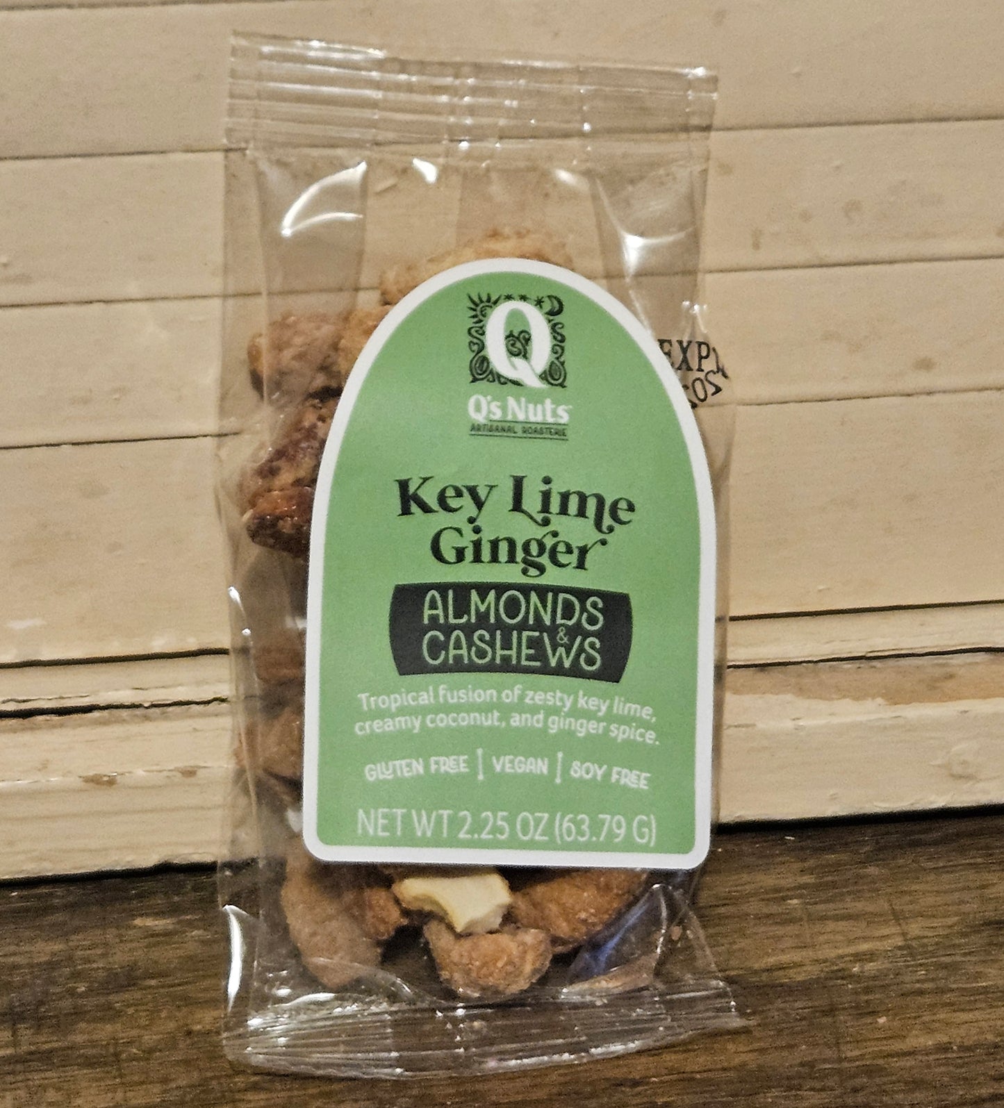 Key Lime Ginger Almond and Cashew Mix -Small Bag