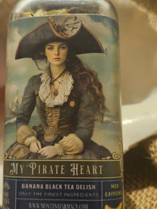 Banana Black Pirate Tea