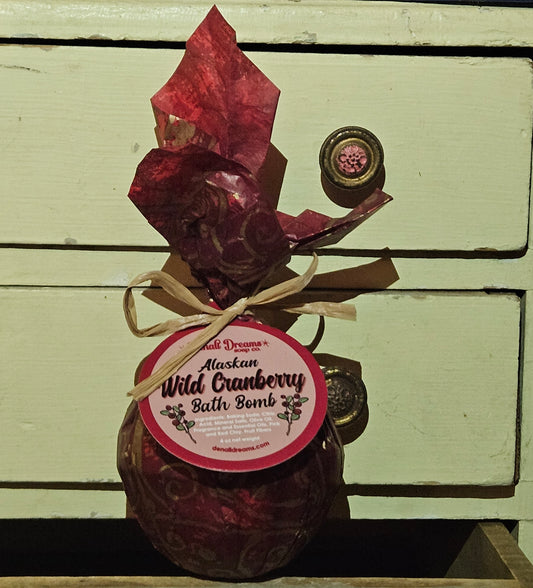 Cranberry Bath Bomb