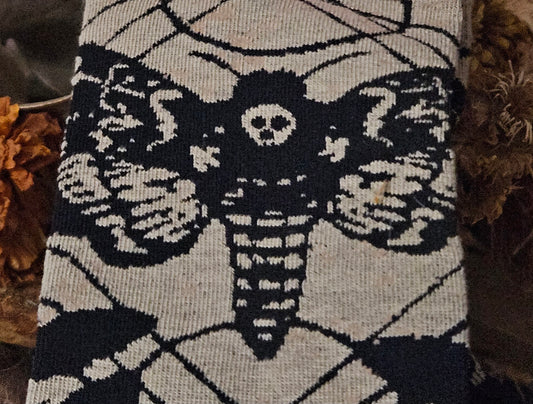 Death's Head Moth Socks