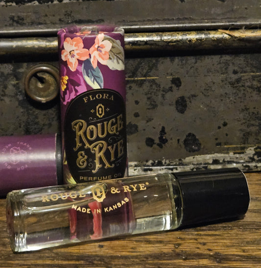 Flora Roller Perfume Oil: Pomegranate & Bergamot Tea