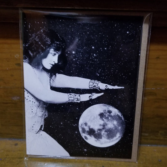 Fortune Teller + The Moon Card