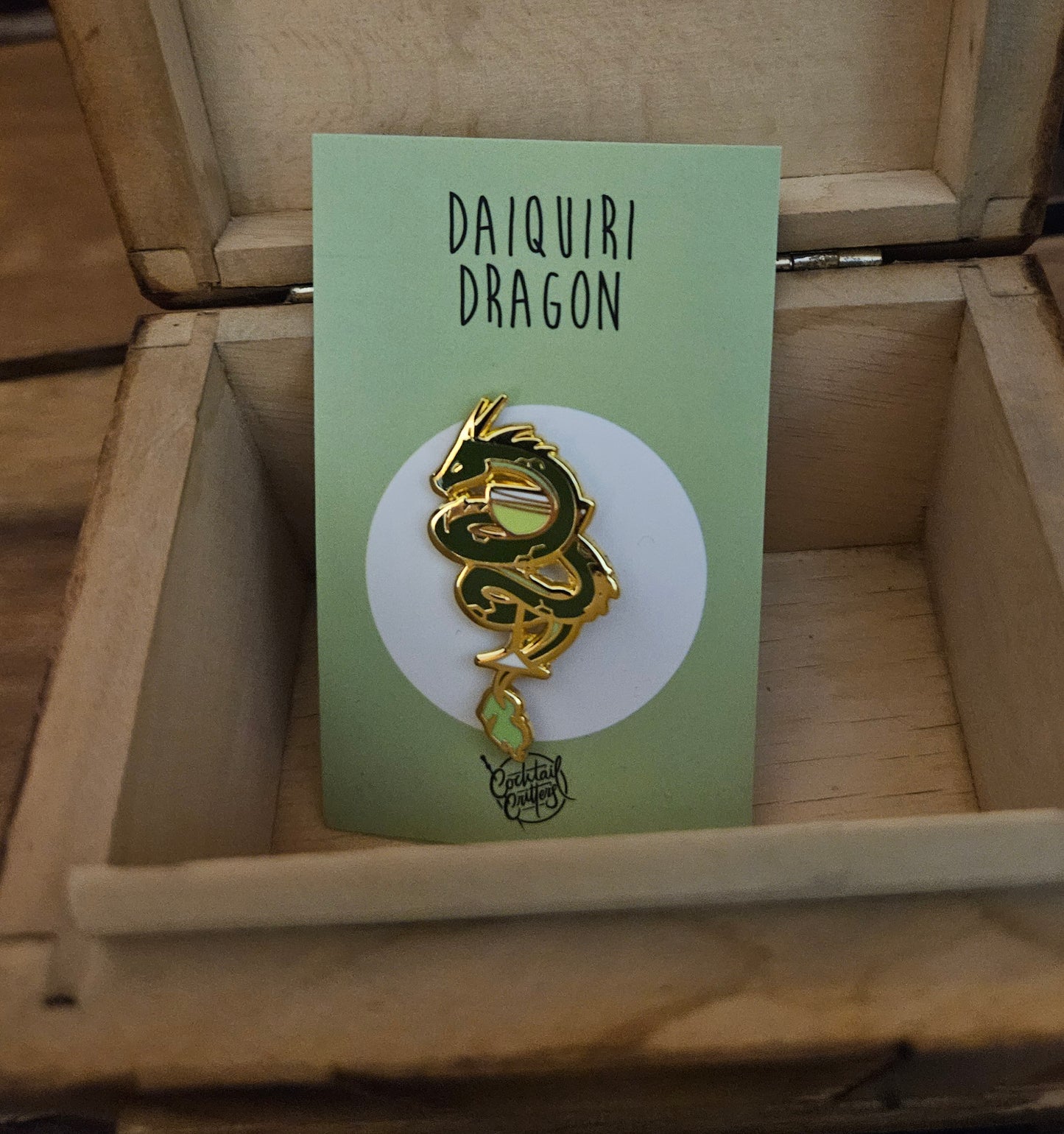 Daiquiri Dragon Pin