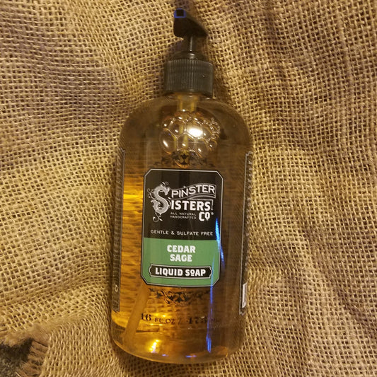 Cedar Sage Liquid Pump Soap