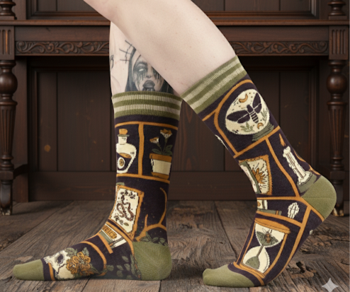 Curiosity Calf Socks