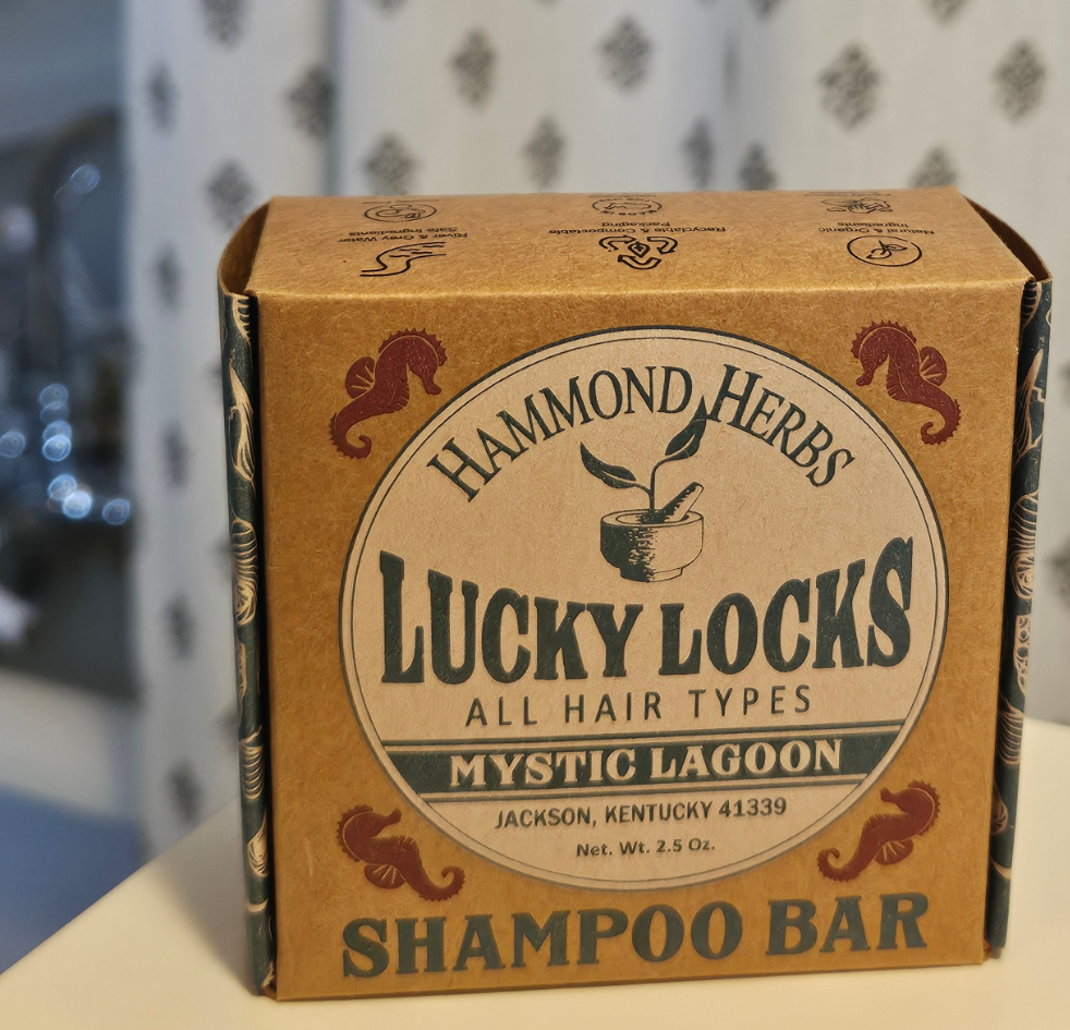 Lucky Locks Shampoo Bar - Nettle Mint