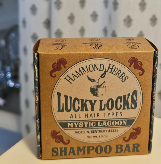 Lucky Locks Shampoo Bar - Nettle Mint