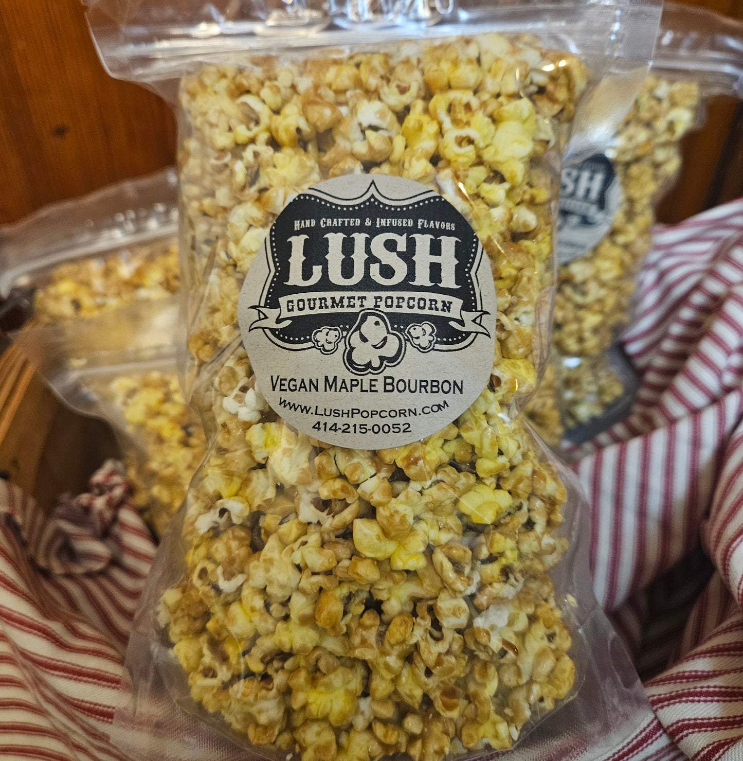 Maple Bourbon Popcorn