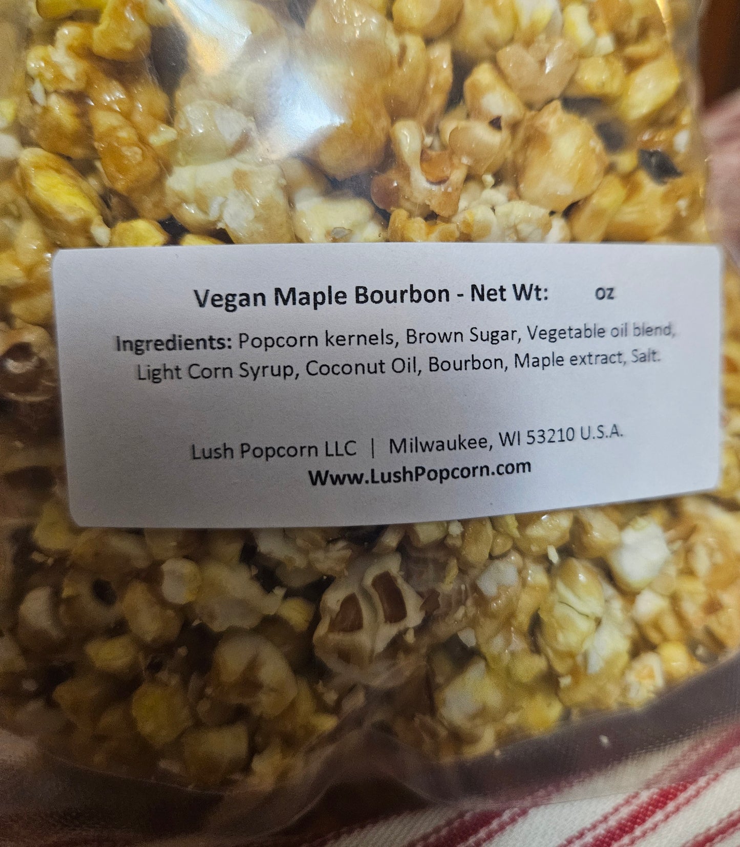 Maple Bourbon Popcorn