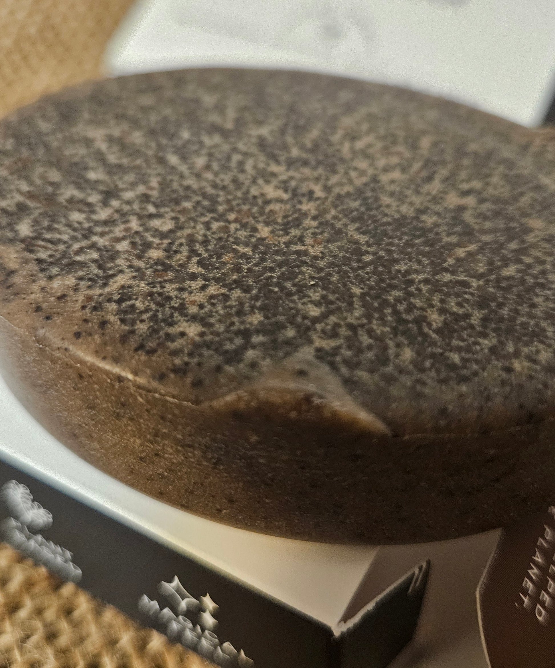 close up image of coffee scrub bar.