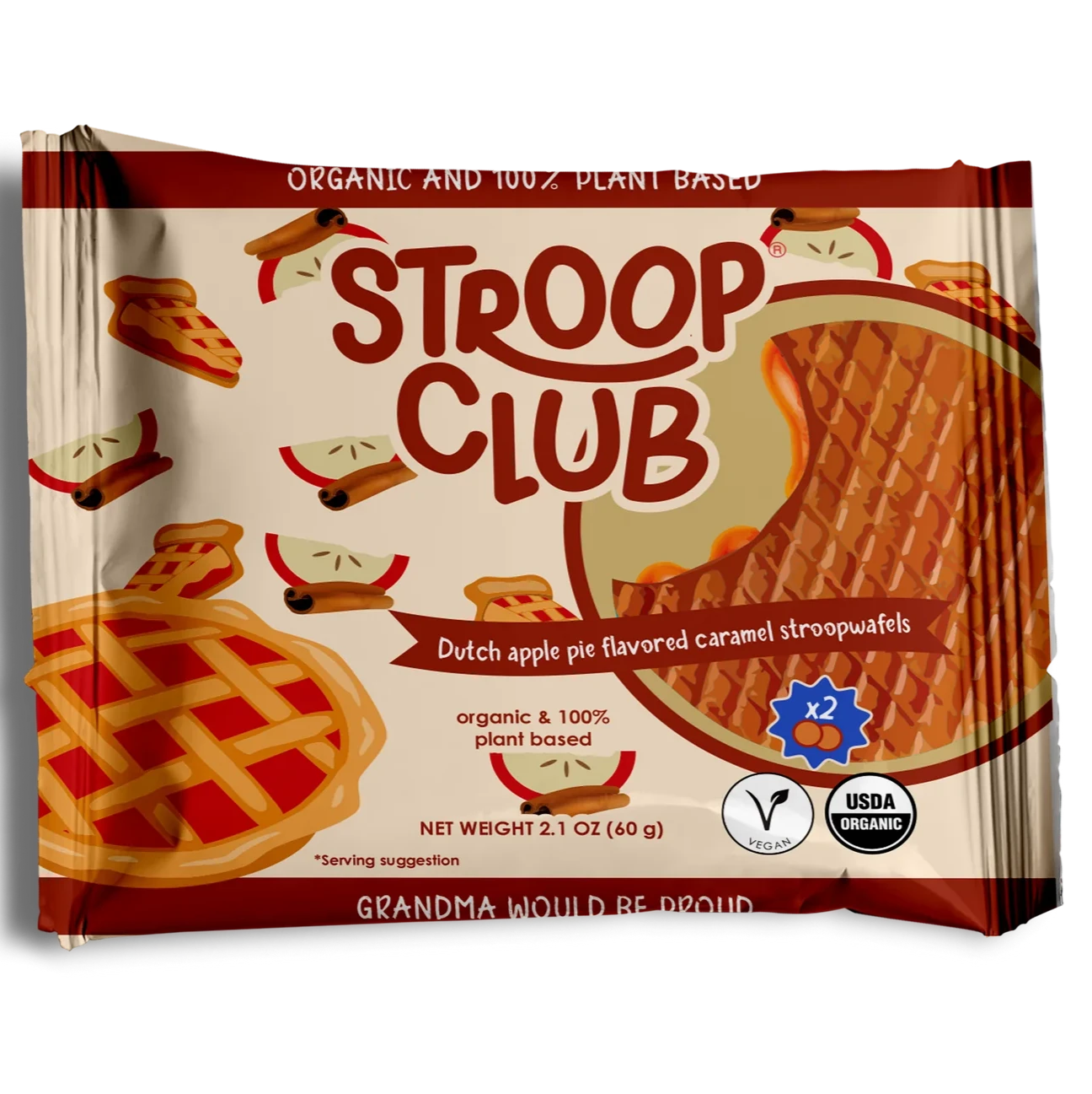 Dutch Apple Stroopwafel