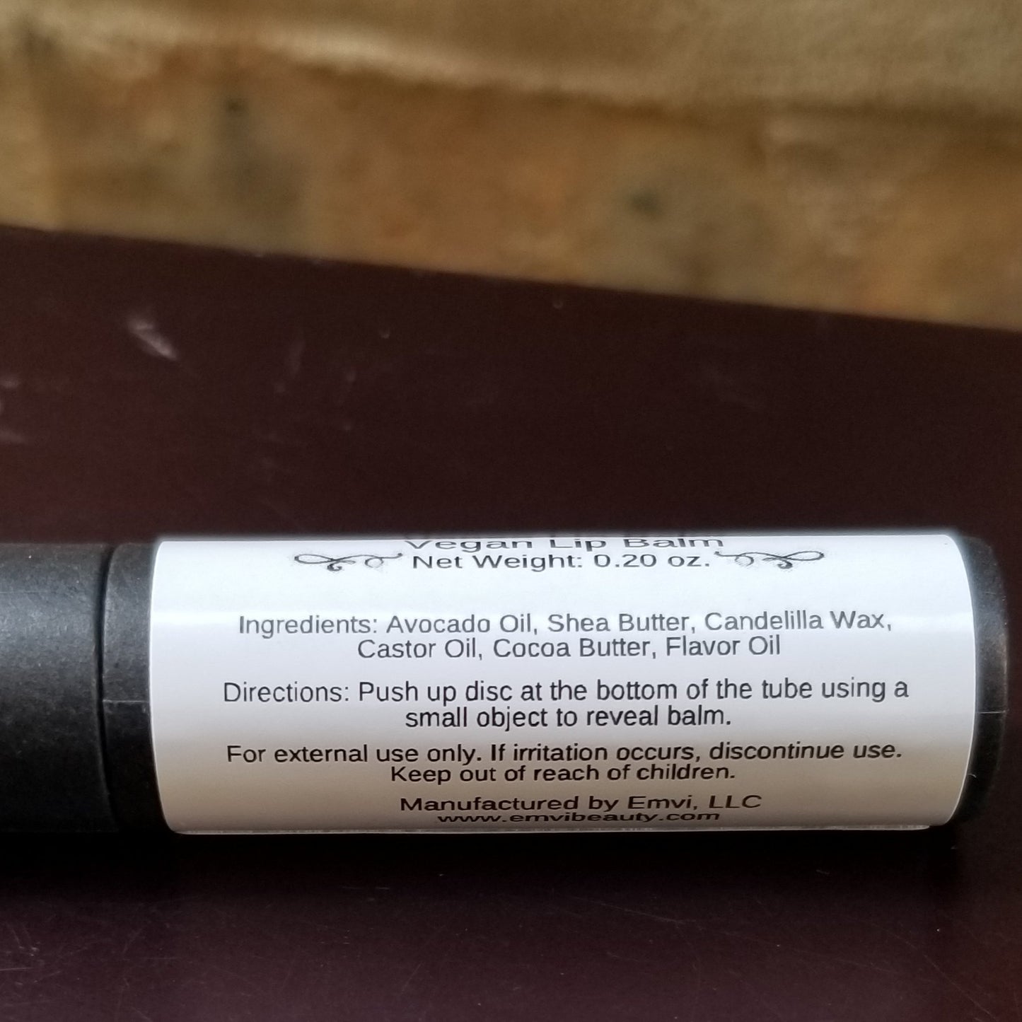 Bálsamo labial con sabor a tarta de lima