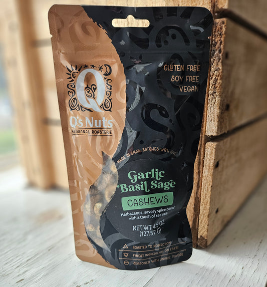 Garlic Basil Sage Cashews