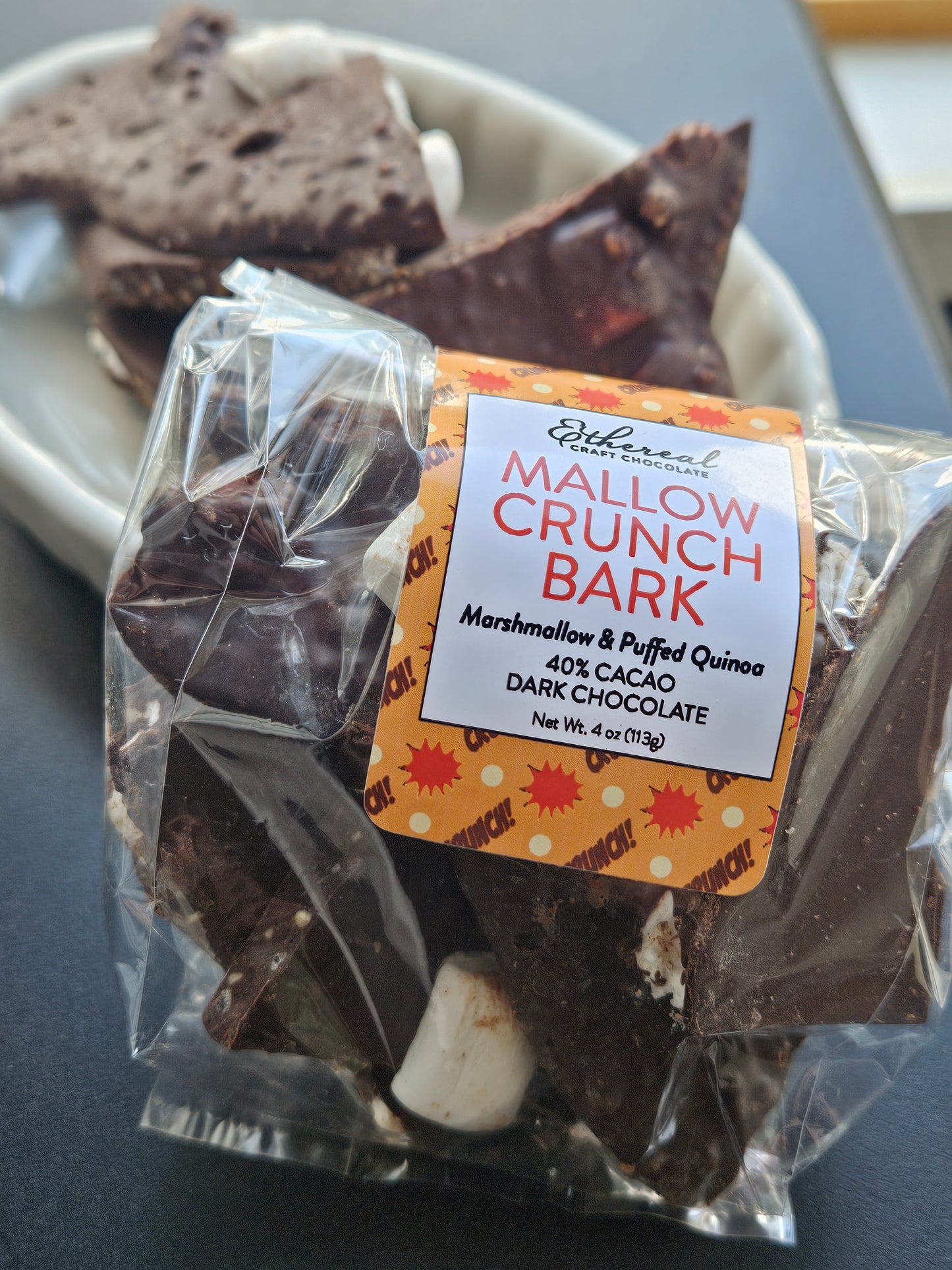 Marshmallow Quinoa Bark