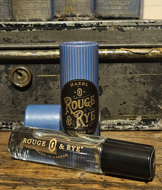 Hazel Roller Perfume Oil: Tobacco, Vanilla & Rose