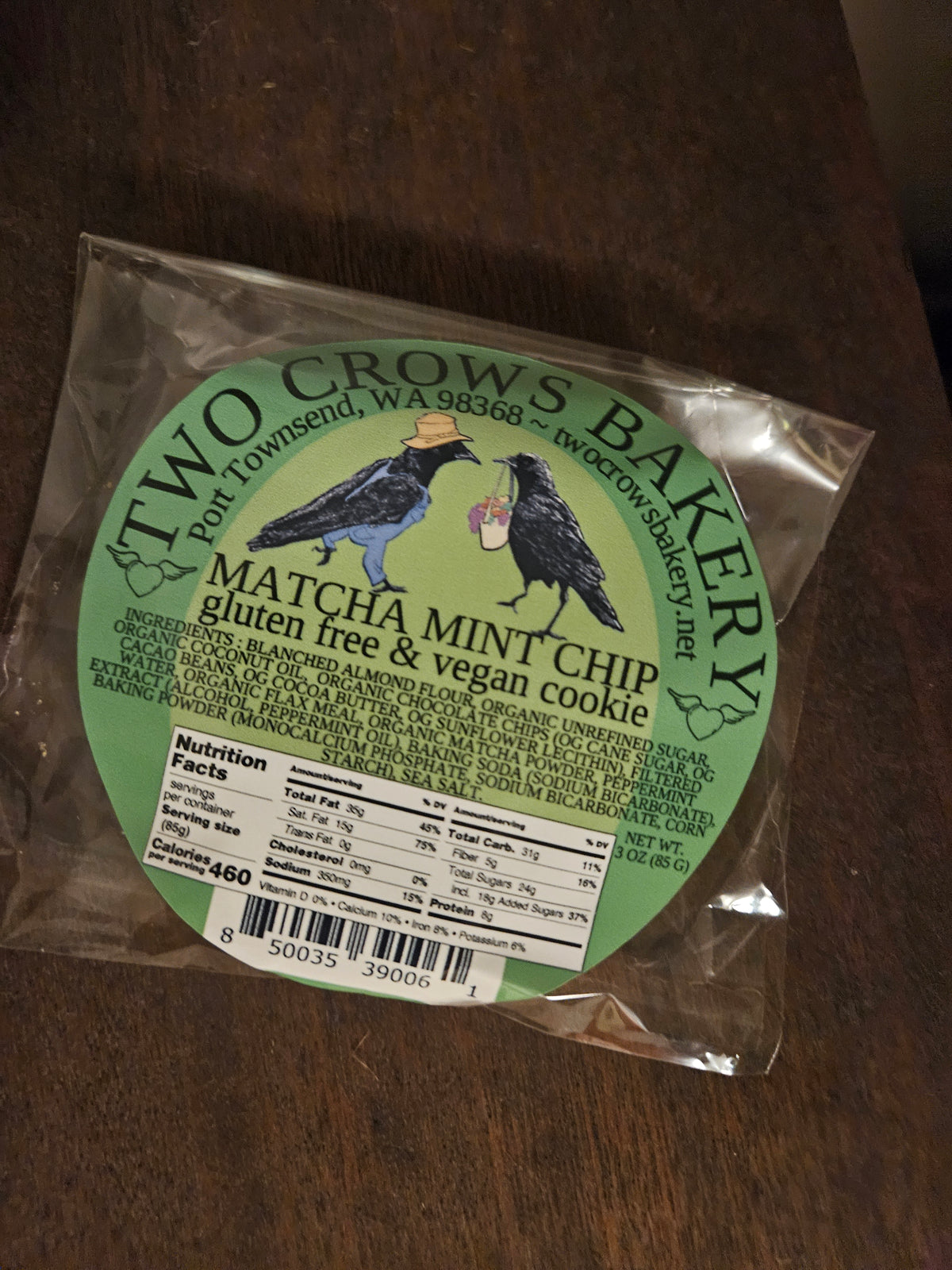 Matcha Mint Chip Cookie