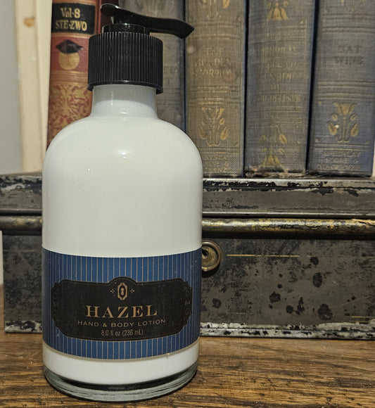 Hazel Lotion: Tobacco, Vanilla & Rose