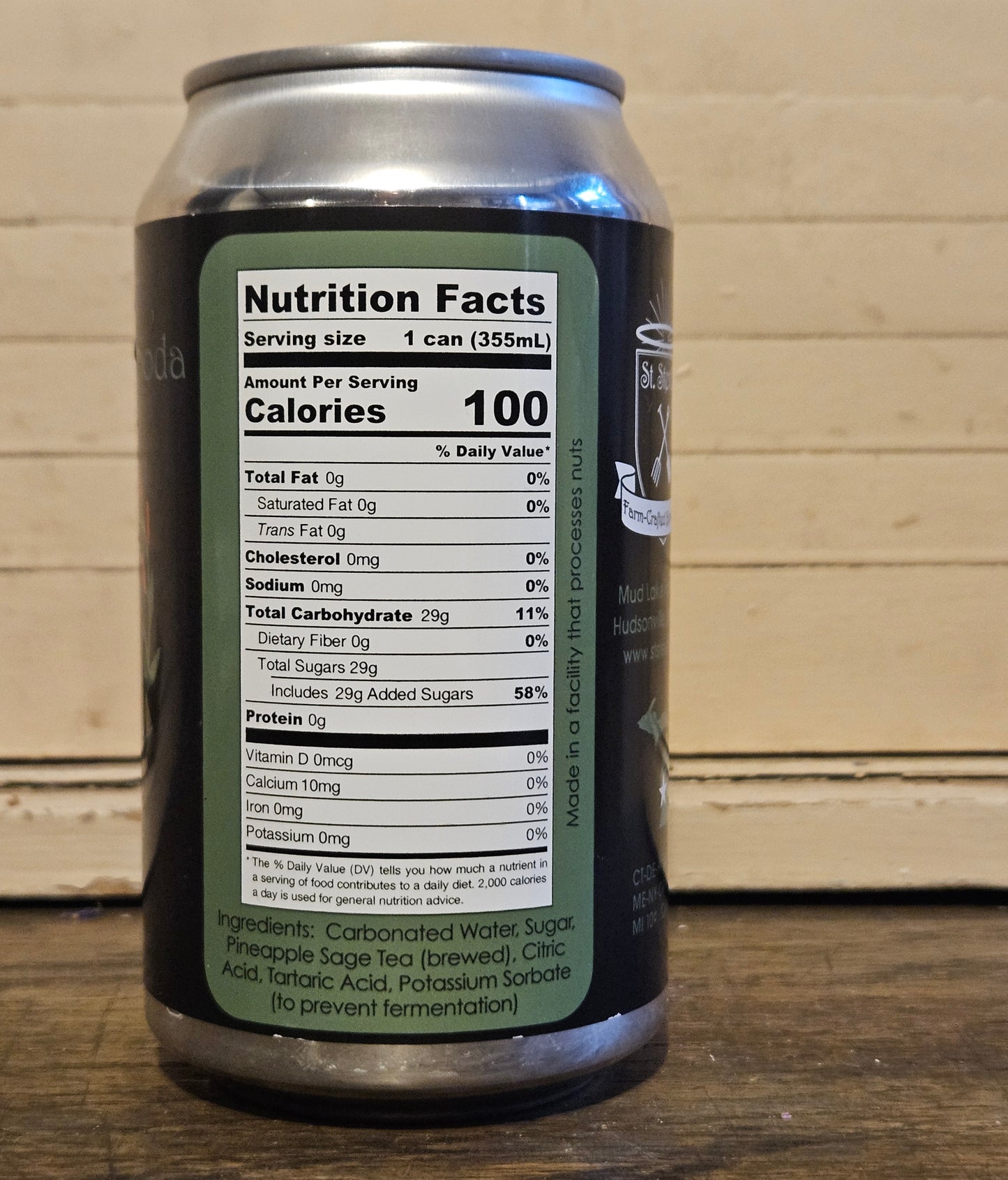 Pineapple Sage Soda