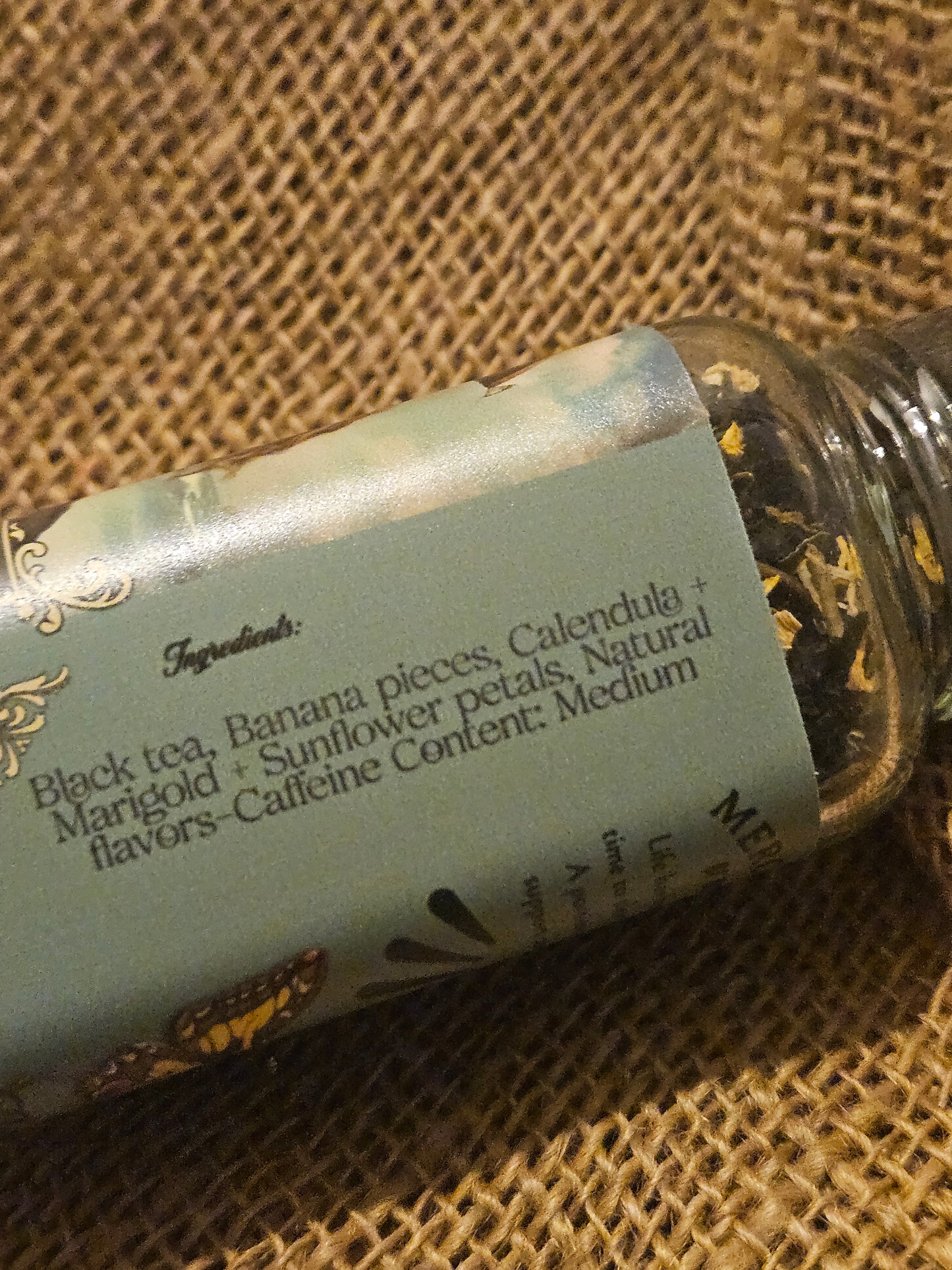 Banana Black Pirate Tea