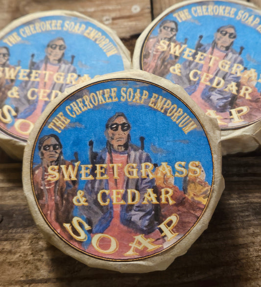 Sweetgrass & Cedar Soap