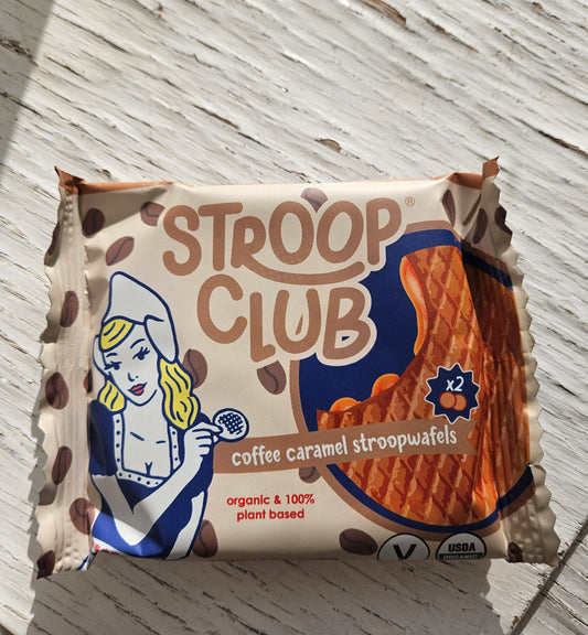 Vegan Coffee & Caramel Stroopwafels