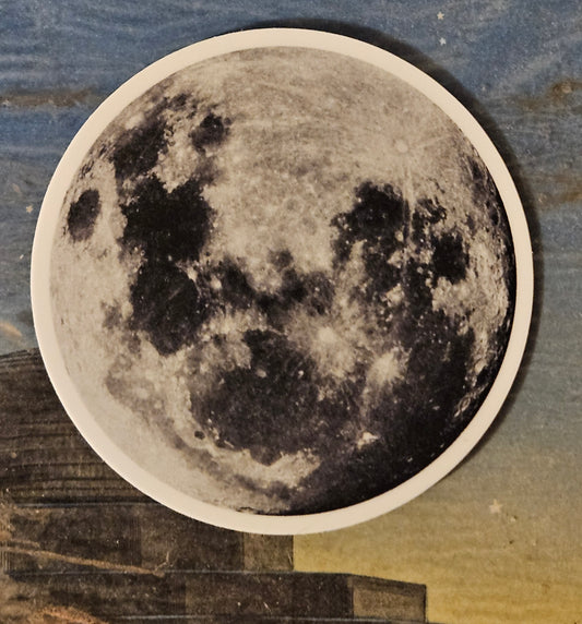 Full Moon Sticker