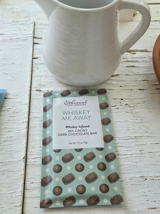 Whisky Infused Dark Chocolate Bar