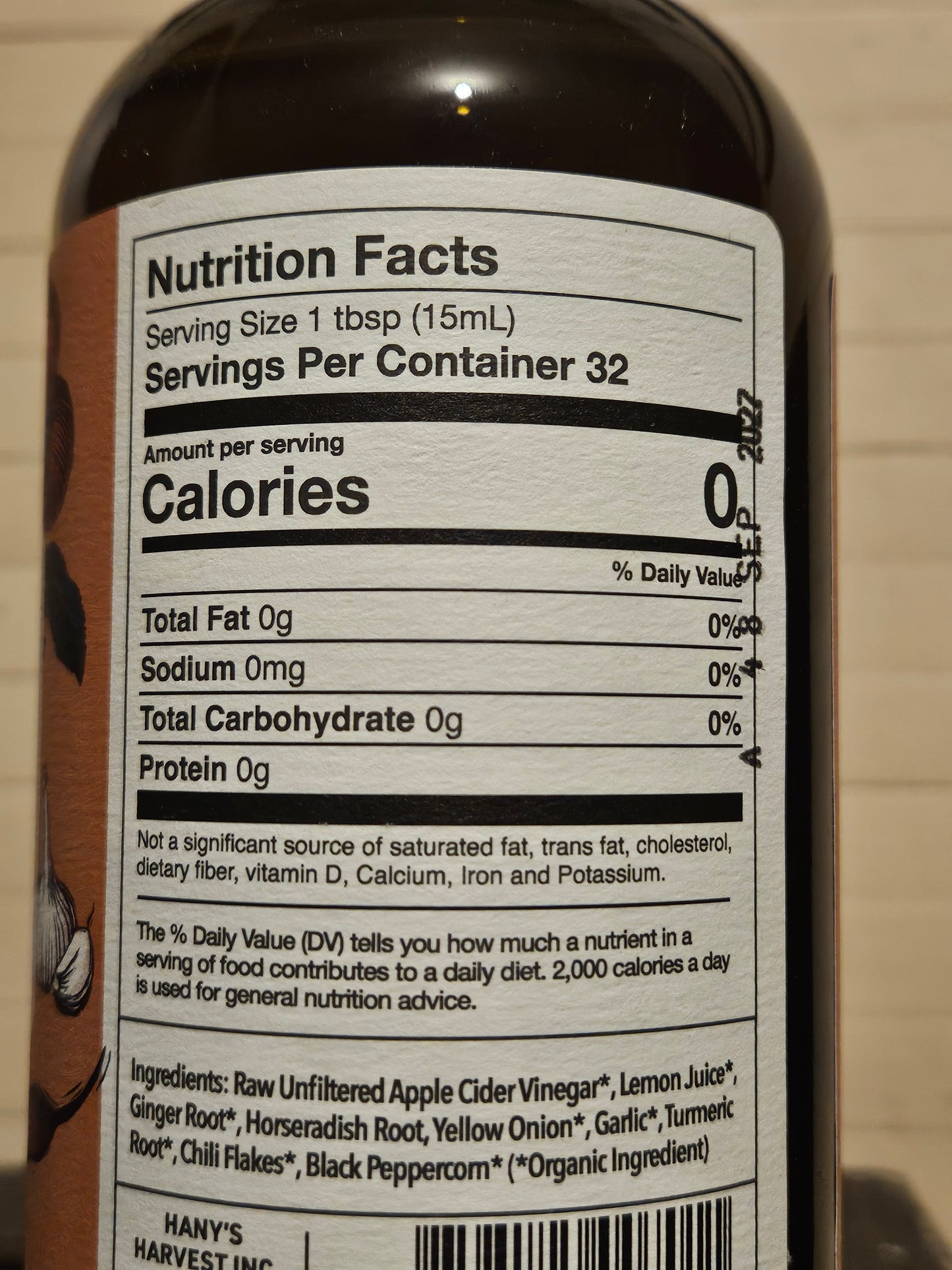 Unsweetened Fire Cider