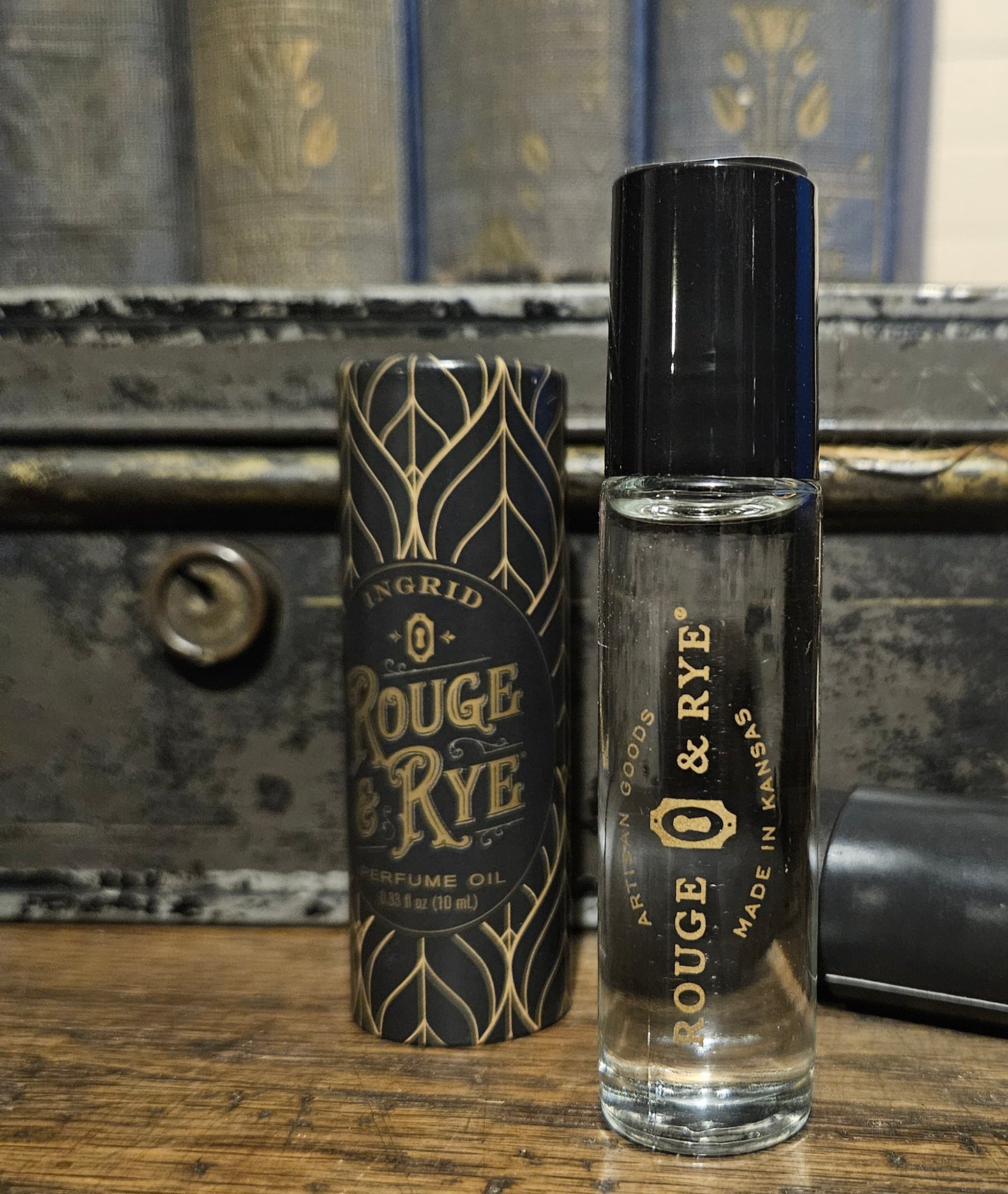 Ingrid Roller Perfume Oil: Sandalwood, Cedar & Violet