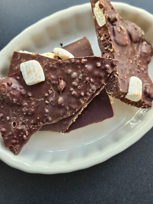 Marshmallow Quinoa Bark