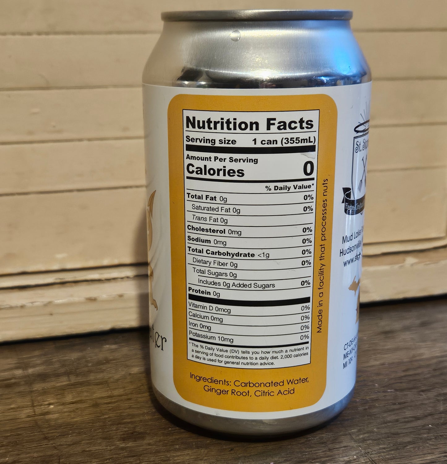 Ginger Sparkling Water