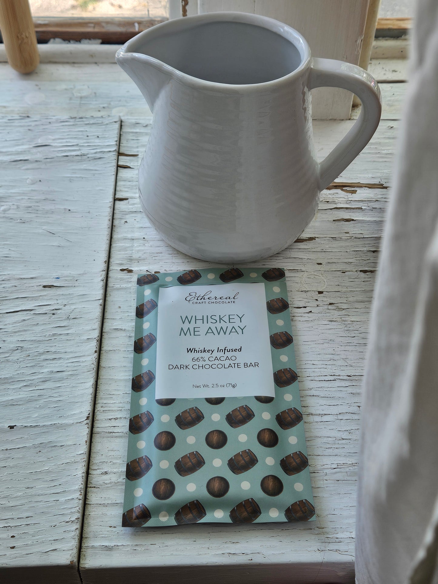 Whisky Infused Dark Chocolate Bar