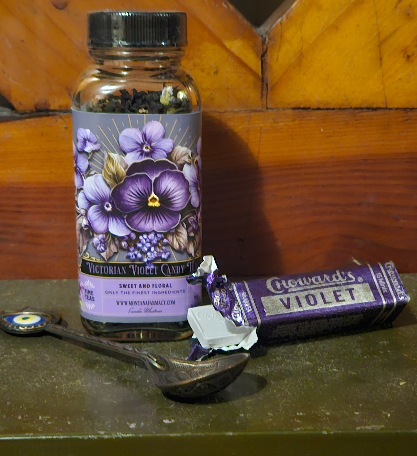 Victorian Violet Tea