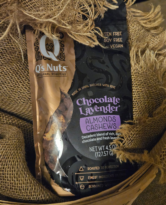 Chocolate Lavender Almond & Cashew Mix