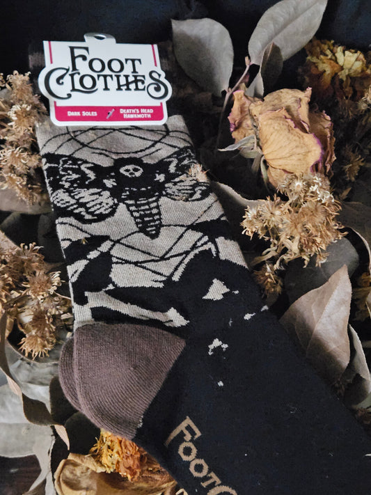 Death's Head Moth Socks