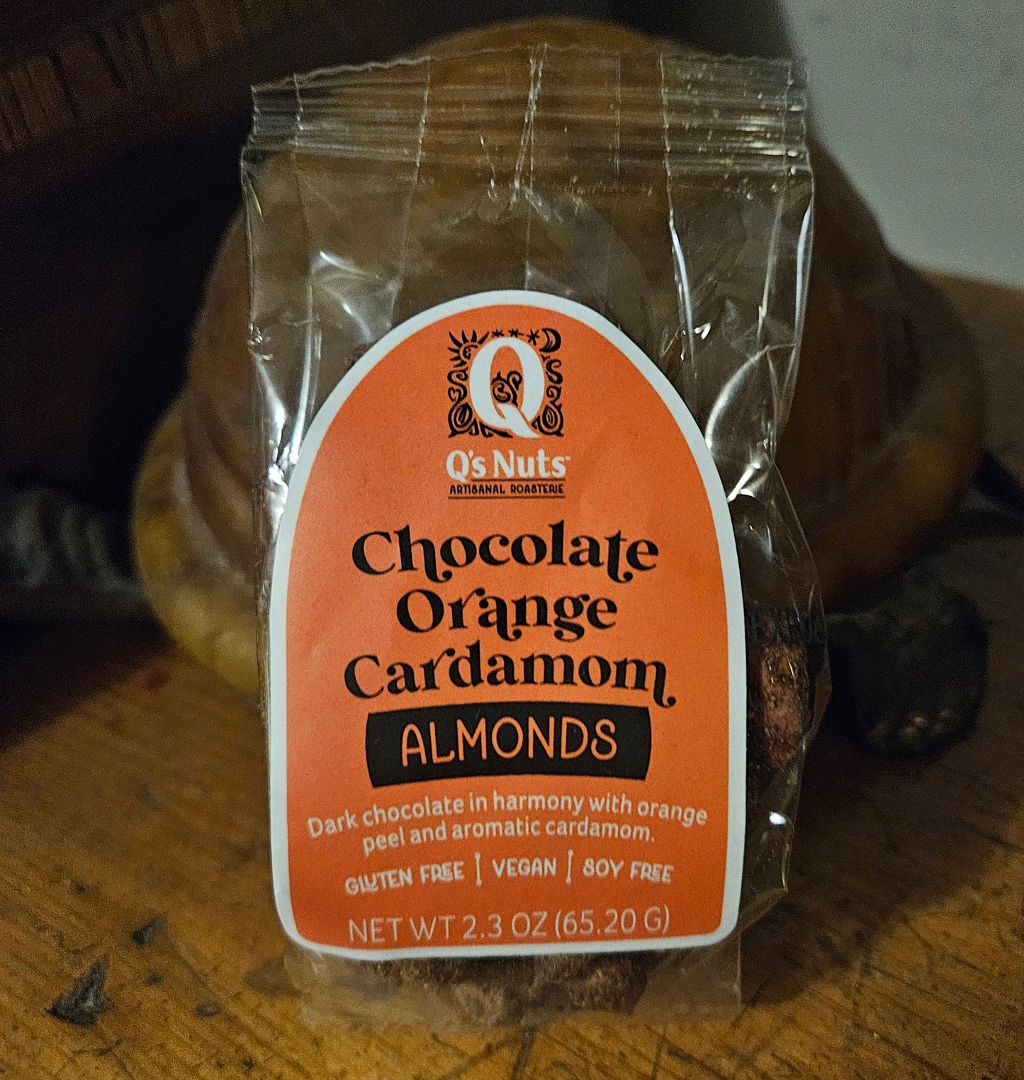 Chocolate Orange Cardamom Almonds